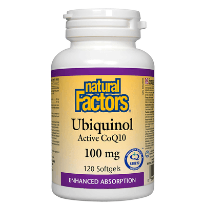 Ubiquinol Active CoQ10 100 mg (120 Softgels)