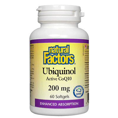 Ubiquinol Active CoQ10 200 mg (60 Softgels)