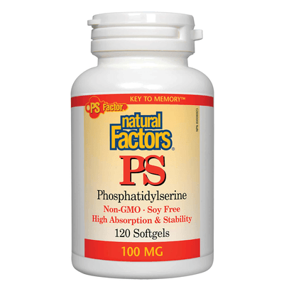 PS Phosphatidylerine 100 mg (120 Softgels)