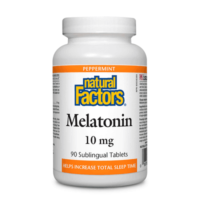 Melatonin 10 mg, Peppermint (90 tablets)