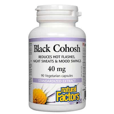 Black Cohosh Standardized Extract 40 mg (90 capsules)