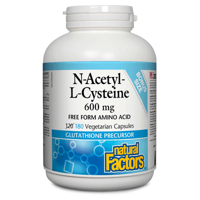 N-Acetyl-L-Cysteine 600 mg (180 capsules)