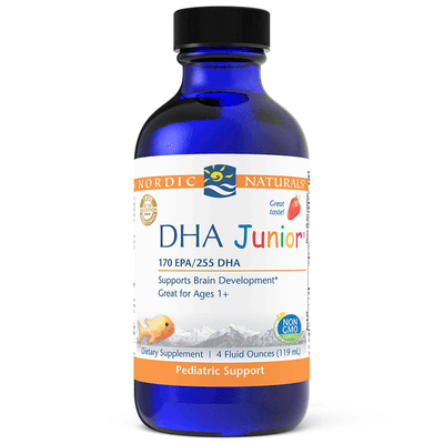 DHA Junior Liquid Strawberry Liquid (119 Milliliters)