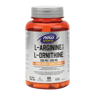 L-Arginine/Ornithine 500/250 (100 capsules)