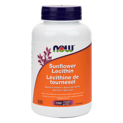 Sunflower Lecithin 1200mg Non-GMO (100 Softgels)