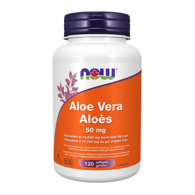 Aloe Vera Concentrate 50mg (120 Softgels)