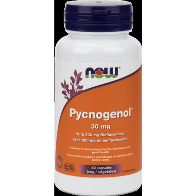 Pycnogenol® 30 mg with Bioflavonoids Capsules (60 capsules)