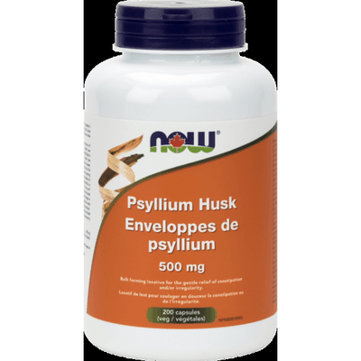 Psyllium Husk 500 mg Veg Capsules (200 capsules)