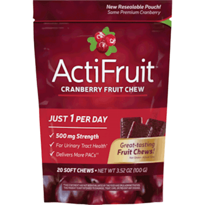ActiFruit™ Cranberry Fruit Chew (20 Chewables)