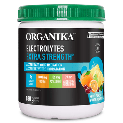 Electrolytes Extra Strength Fruit Punch (180 Grams)