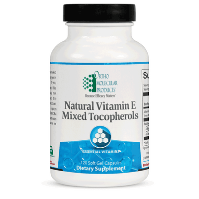 Natural Vitamin E Mixed Tocopherols (120 Softgels)