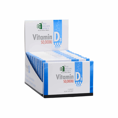 Vitamin D3 50,000IU Blister Packs (150 capsules)