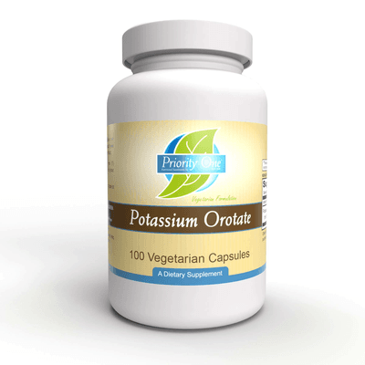 Potassium Orotate 500mg (100 capsules)