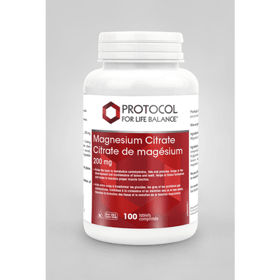 Magnesium Citrate 200mg (100 tablets)