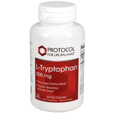 L-Tryptophan 500mg (60 capsules)