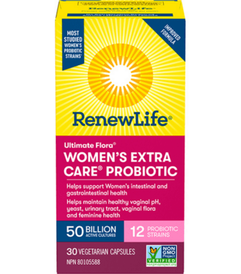 Ultimate Flora® WOMEN'S EXTRA CARE® PROBIOTIC 50 Billion CFU (30 capsules)