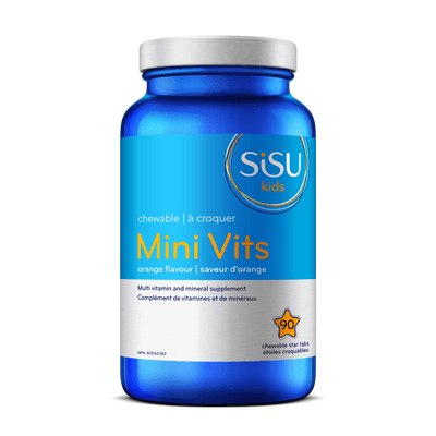 Kids Mini Vits Chewable Multivitamin - Orange (90 Chewables)