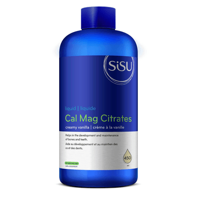 Cal Mag Citrates Liquid with D3, Vanilla (450 Milliliters)
