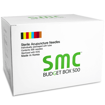 SMC Budget Box (38G) 0.18x30mm 500 Ndls (500 Count)