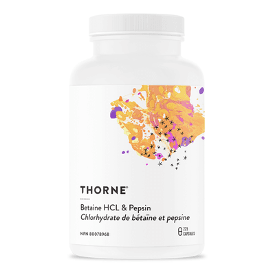Betaine HCl & Pepsin (225 capsules)