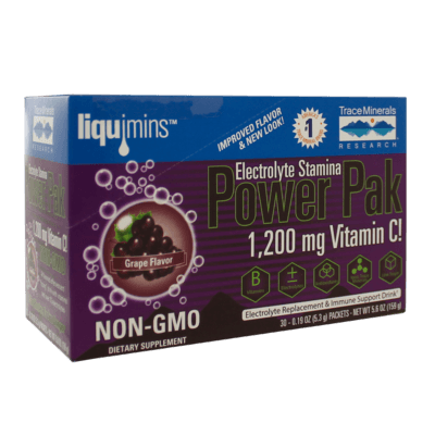 Electrolyte Stamina Power Pak - Concord Grape (30 packets)