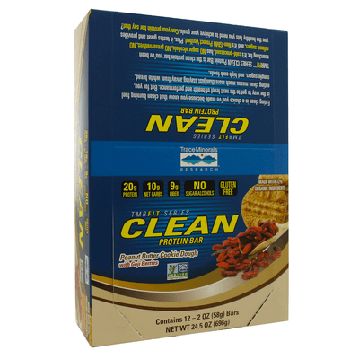 TMRFIT Series Protein Bar Peanut Butter w/Goji Berries (12 bars)