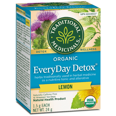 Organic Everyday Detox Lemon (16 Count)