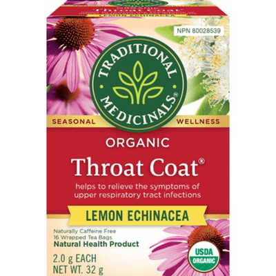 Org Throat Coat Lemon Echinacea (16 Count)