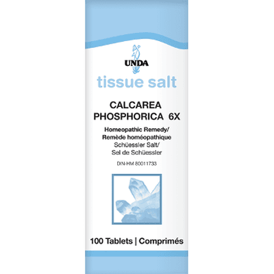 Calcium phosphoricum 6X Tissue Salt (100 tablets)