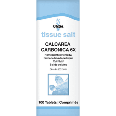 Unda Calcarea Carbonica 6X (100 tablets)