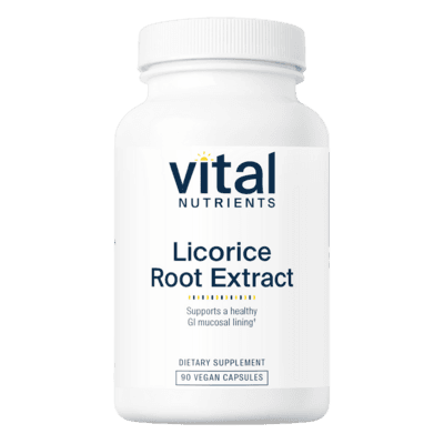 Licorice Extract 400mg (90 capsules)