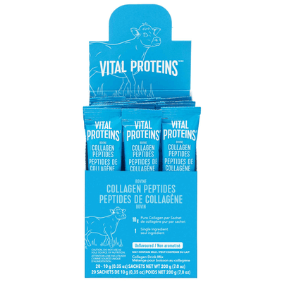Unflavoured Collagen Peptides Stick Pack Box (20 Packets)