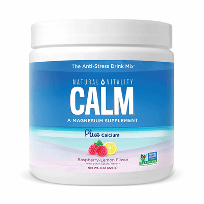 Calm Plus Calcium Raspberry/Lemon DISC (8 Ounces)