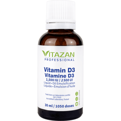 Vitamin D3 2500IU Liquid (30 Milliliters)