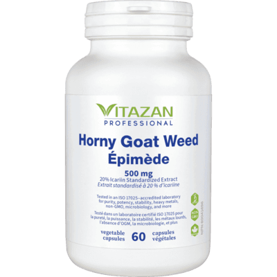 H. Goat Weed 20% Icariin 500mg (60 capsules)