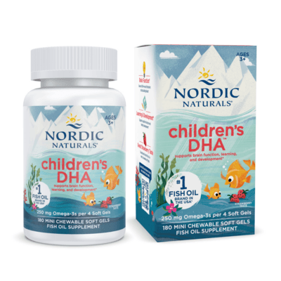 Children's DHA, Formerly DHA Jr (Strawberry) (180 Softgels)