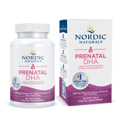 Prenatal DHA, Unflavored (90 Softgels)
