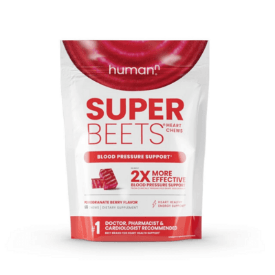 SuperBeets Heart Chews (60 Chewables)