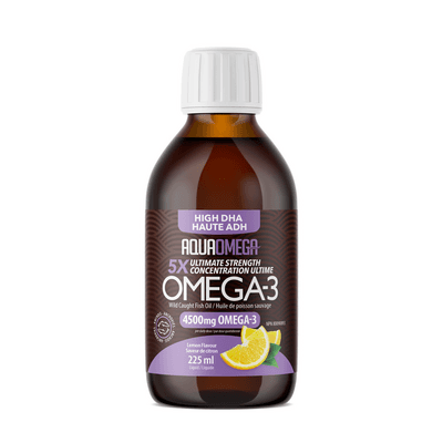 High DHA Omega-3|Lemon (225 Milliliters)