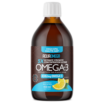 High EPA Omega-3|Lemon (450 Milliliters)