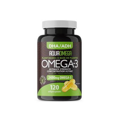 Plant-Based Omega-3|Capsules (120 Softgels)