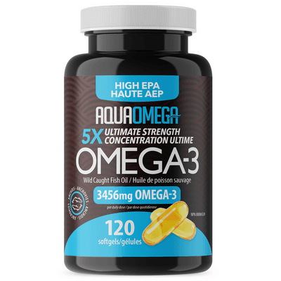 High EPA Omega-3|Capsules (120 Softgels)