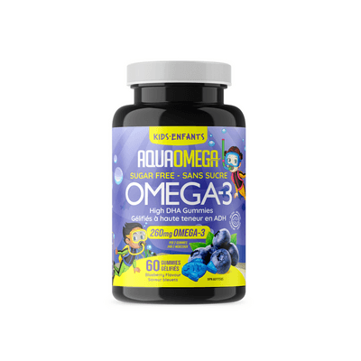 Kids DHA Omega-3|Gummies|Blueberry (60 gummies)