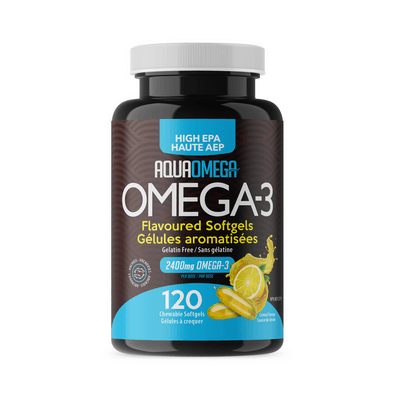 High EPA Omega-3|Chewables|Lemon (120 Softgels)