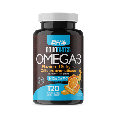 High EPA Omega-3|Chewables|Orange (120 Softgels)