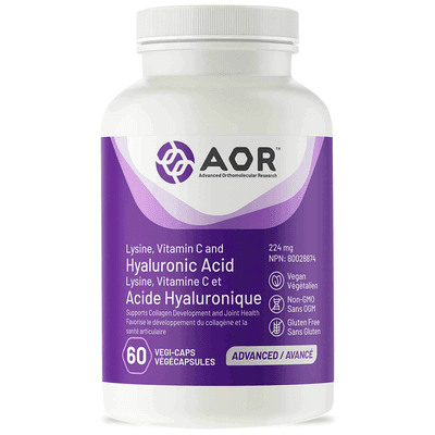 Lysine, Vitamin C & Hyaluronic Acid (60 capsules)