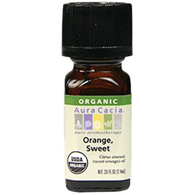 Orange, Sweet Organic Ess Oil (0.25 Ounces)