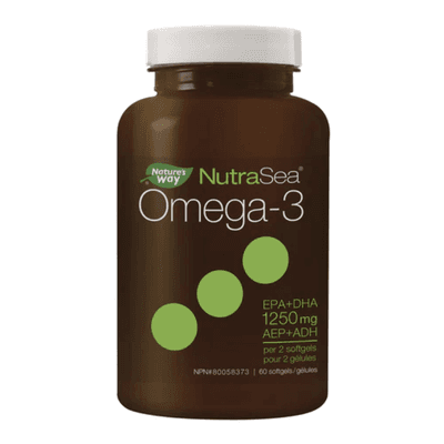 NutraSea Omega-3 Liquidgels (60 Softgels)