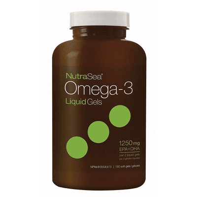 NutraSea Omega-3 Liquidgels (150 Softgels)