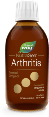 NutraSea Arthritis Targeted Omega-3 Citrus 200ml (200 Milliliters)